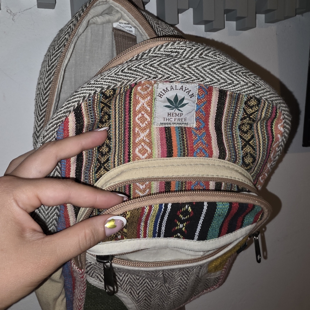 Colorful Patterned Backpack - Picture 4 of 7